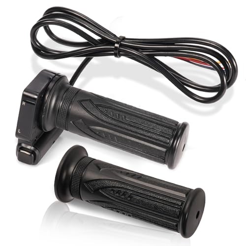 36V Electric Bike Scooter Throttle with Cruise Control Button, Handle Twist