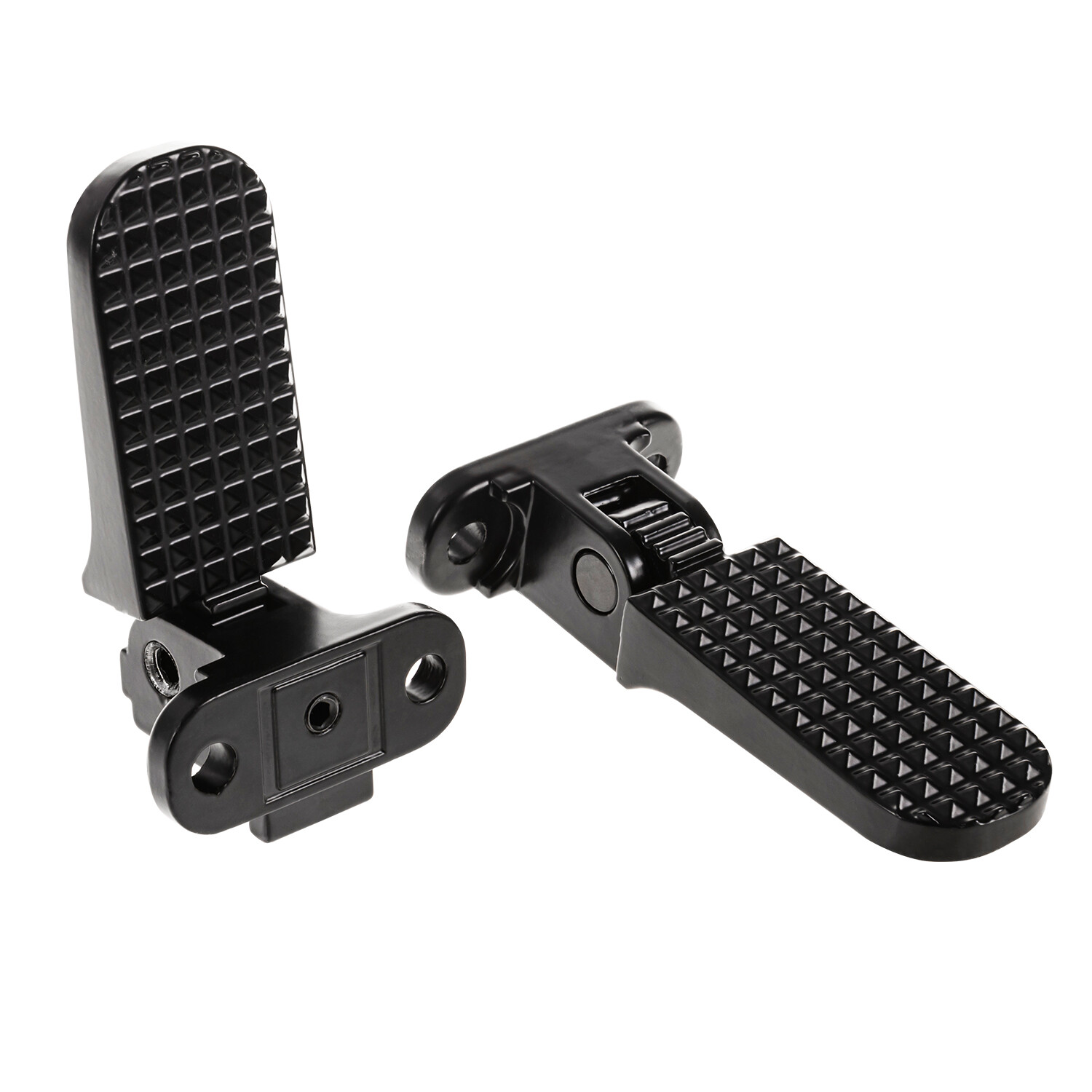 2pcs Bike Rear Footrest Foot Peg Pedal Bicycle Pedal Black For M-60, M-66, M-70