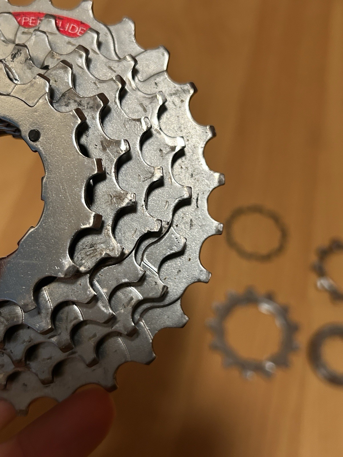 Vintage Shimano XT CS-HG90 Hyperglide C 7 Speed 11-28T Cassette 90s MTB HG Retro