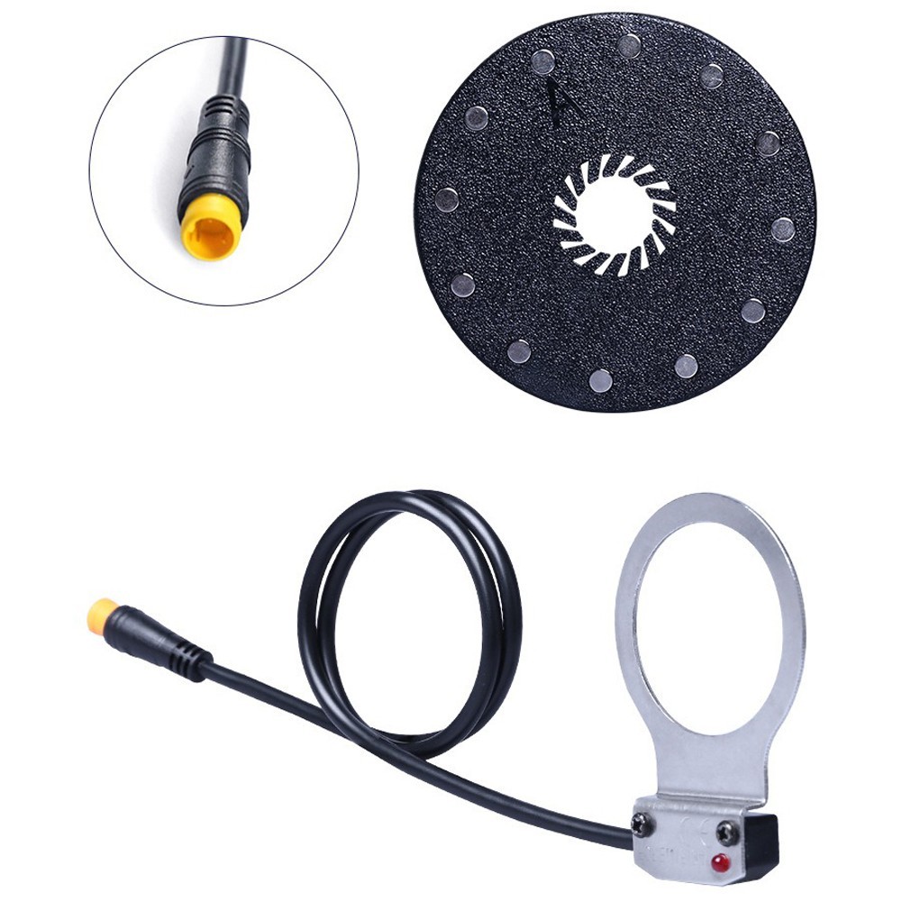Dual Hall PAS sensor KD-2PS-L for ebike throttle with 12/8 interface support