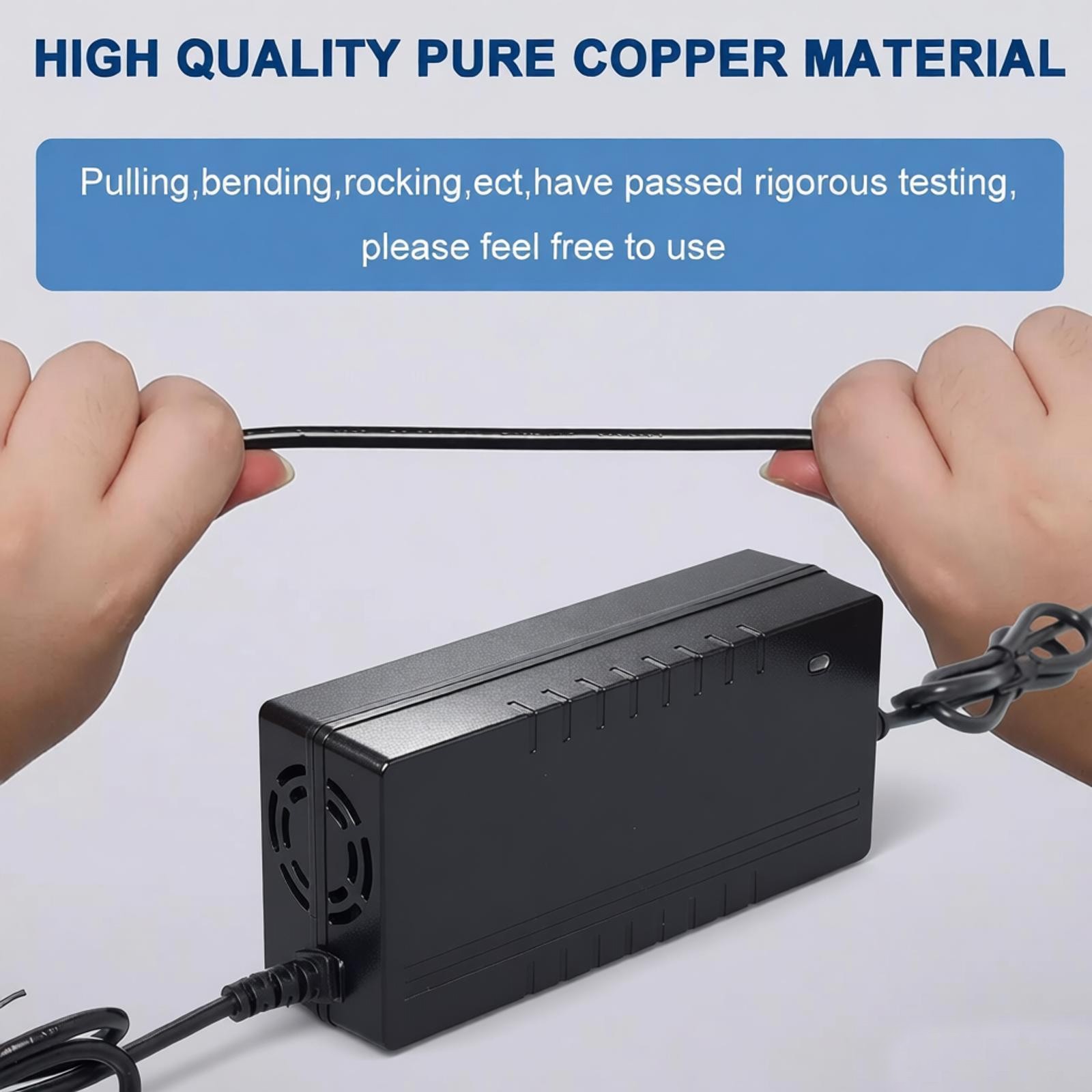 UUG 42V 5A Chager Power Adapter for 36V Lithium Battery Electric Bike Bicycle