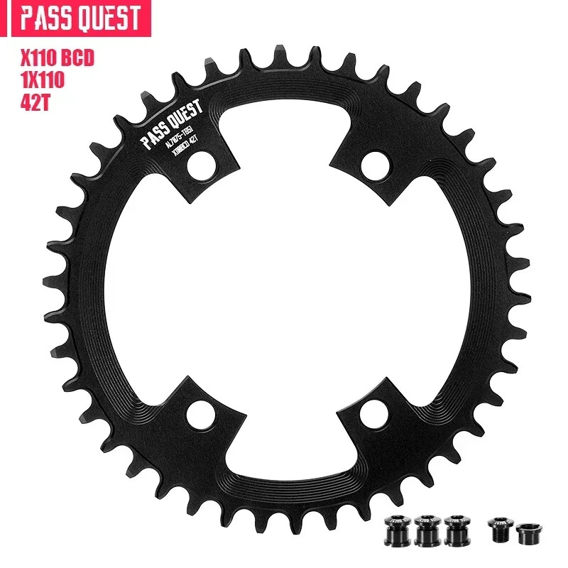 110BCD Road Bike Crankset Chainring Narrow Wide Chainwheel 36T-58T for SHIMANO