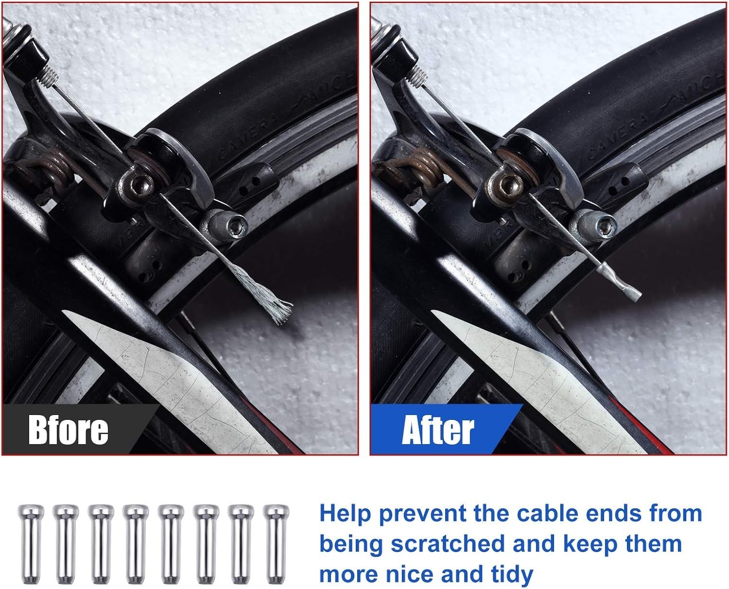 Universal Bike Brake Cable Kit Derailleur Bicycle Shifter Cable Housing Set T…