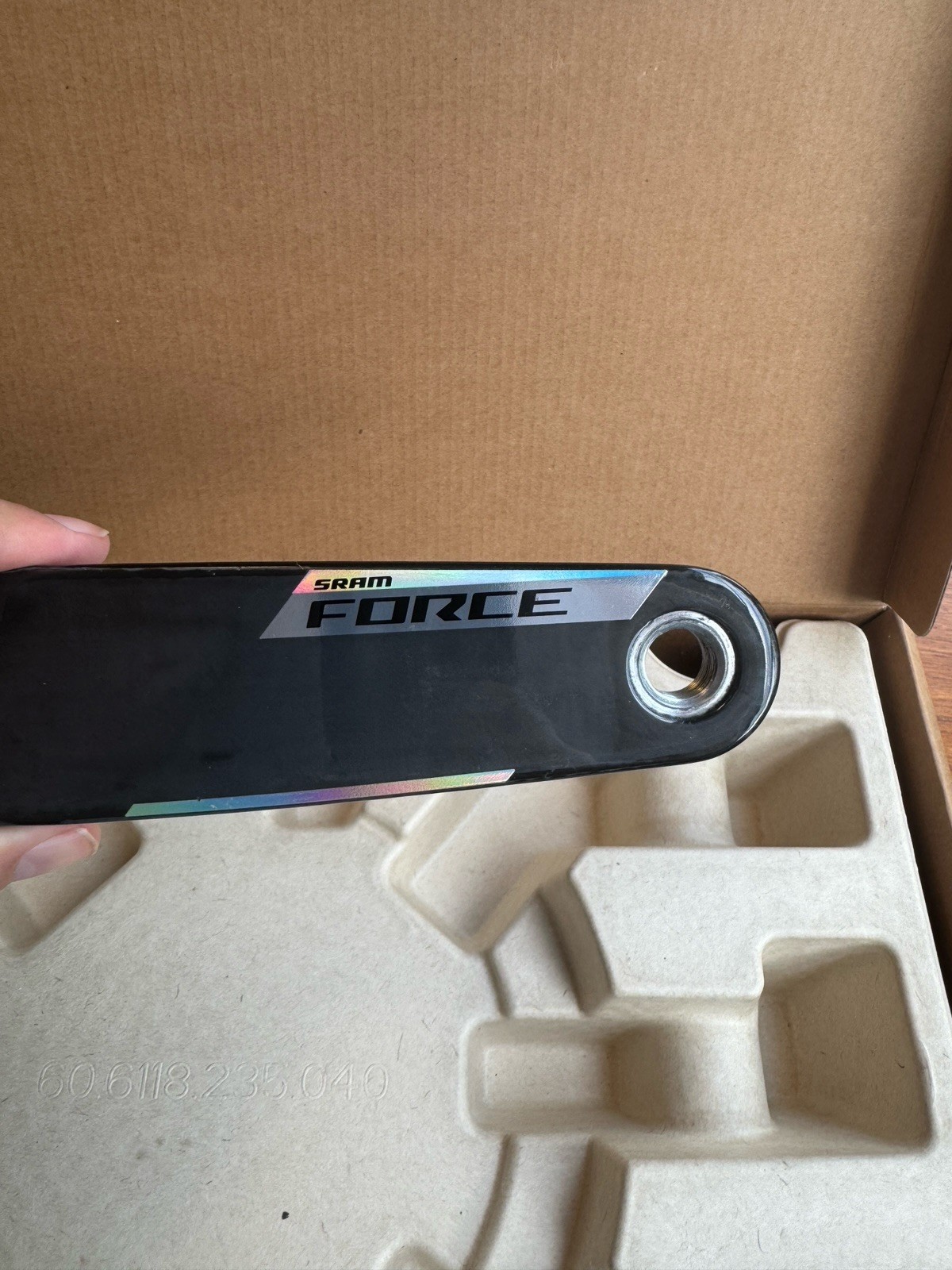 SRAM Force E1 DUB Crankset 175mm 48/35T Direct Mount Road Gravel