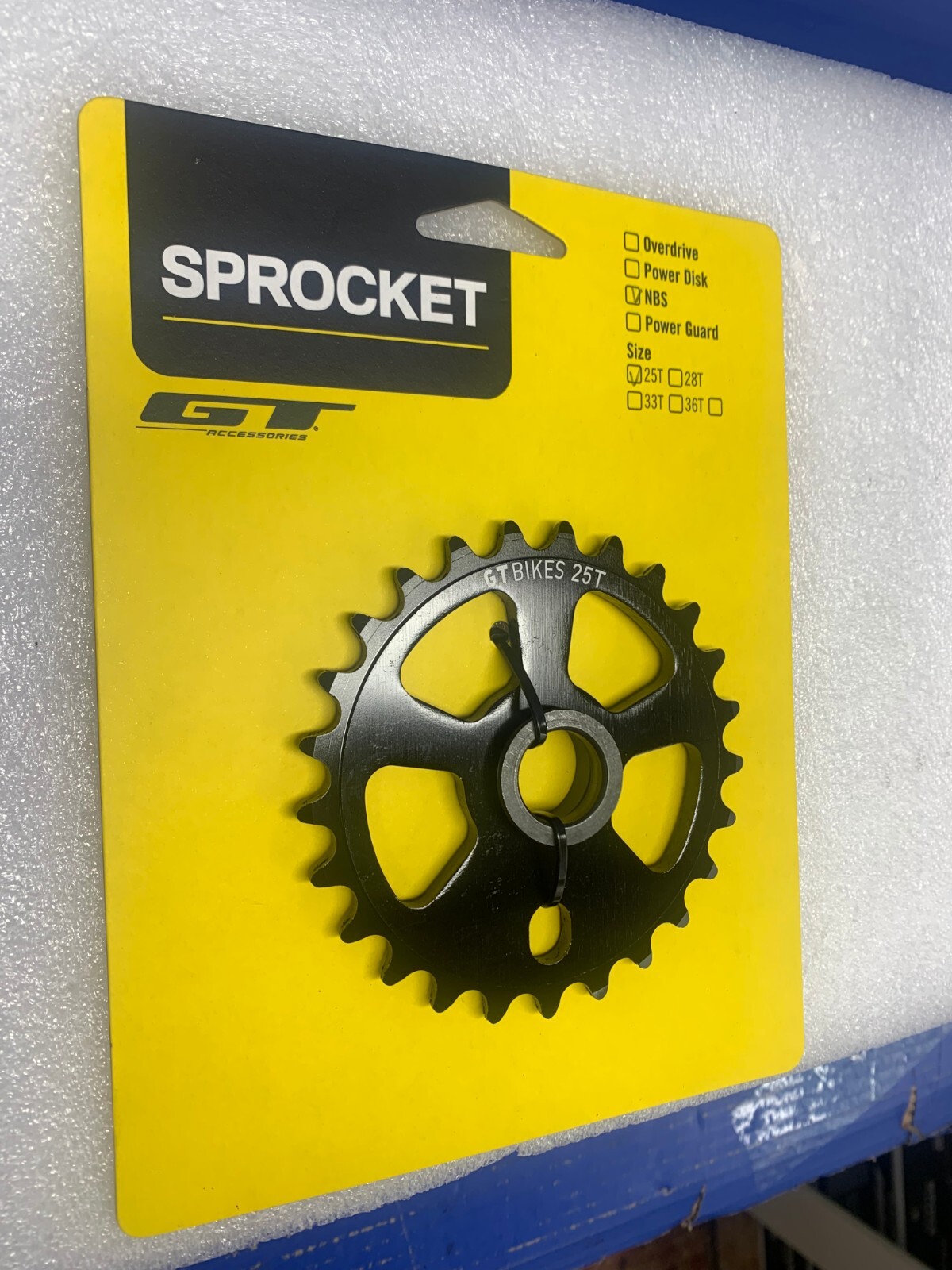 GT BMX SPROCKET 25TH / BLACK /