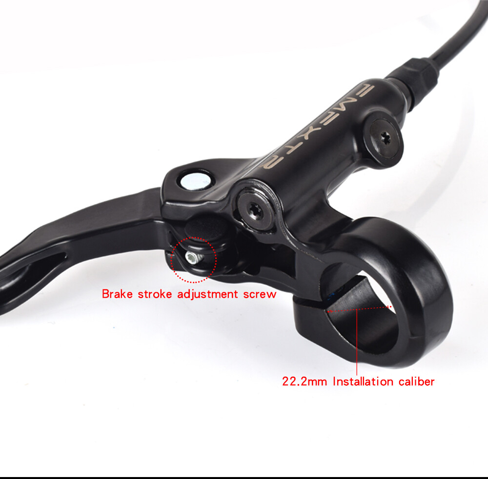 FMFX Hydraulic Disc Brake set (Front Rear 160mm) Rotors and adaptive hardware