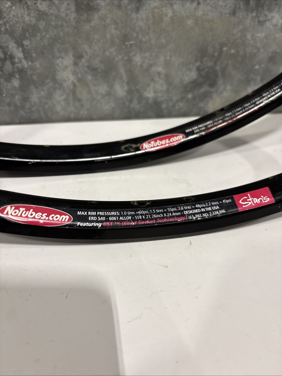 Rim 26″ Stan’s NoTubes ZTR CREST Disc 32h Black