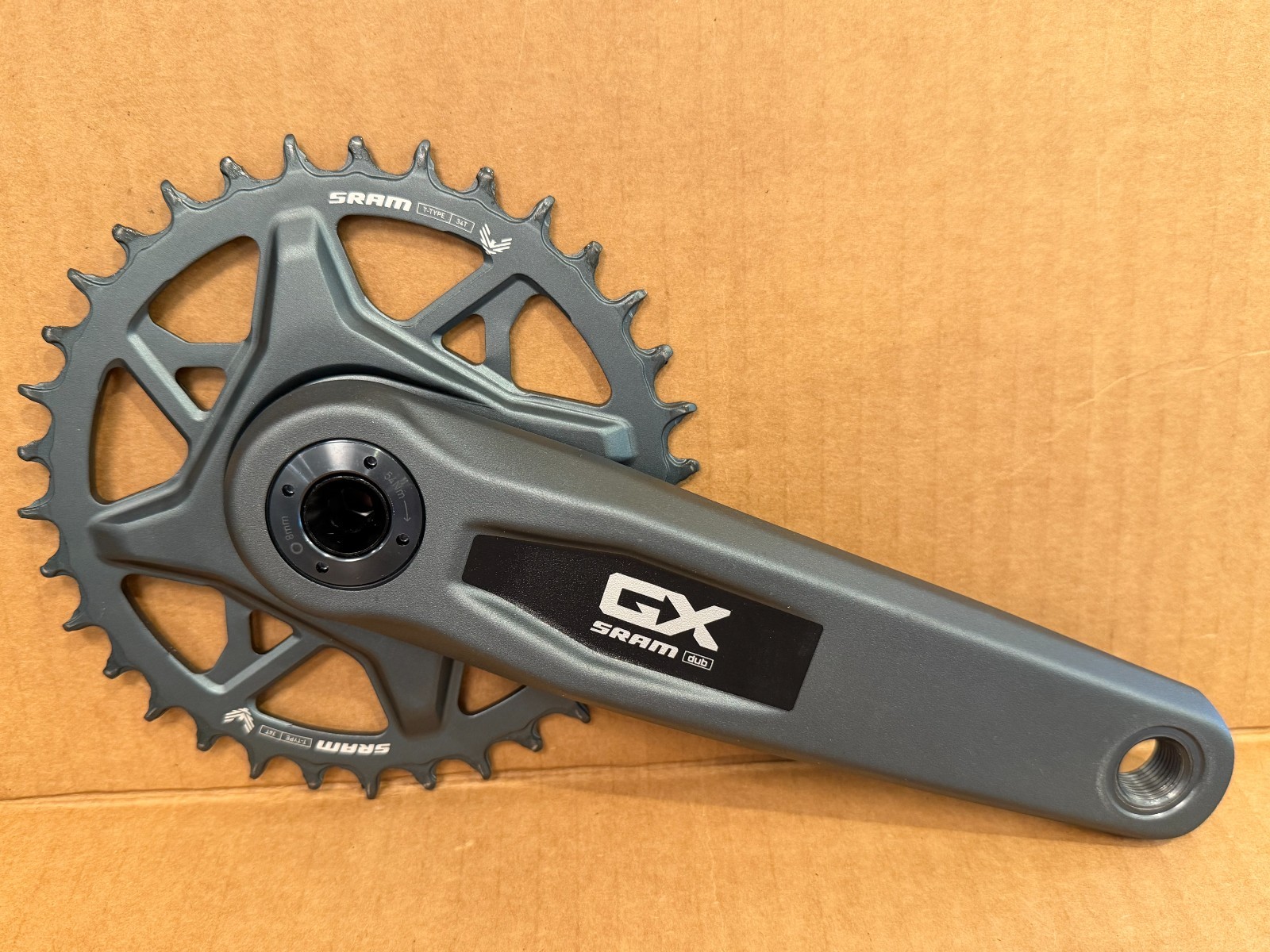 SRAM GX Eagle Transmission T-Type Dub Wide Crankset 170mm x 34T Chainring