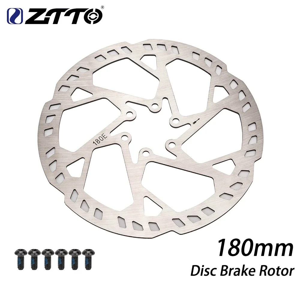 ZTTO 2.3mm Thicken MTB E-Bike Disc Brake Rotor 160/180/203/220mm 6-Bolt