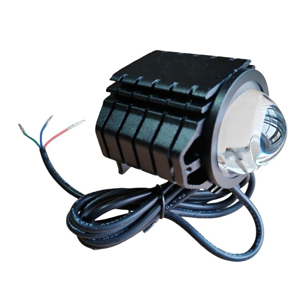 Adjustable Modes Ebike Headlight Aluminum Alloy Construction Bright Illumination