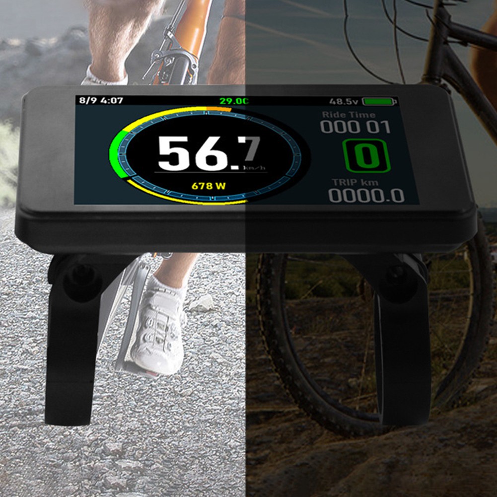 T8 LCD Display Colorful Screen Electric Bicycle 24V 36/48V 60V 72V display Panel