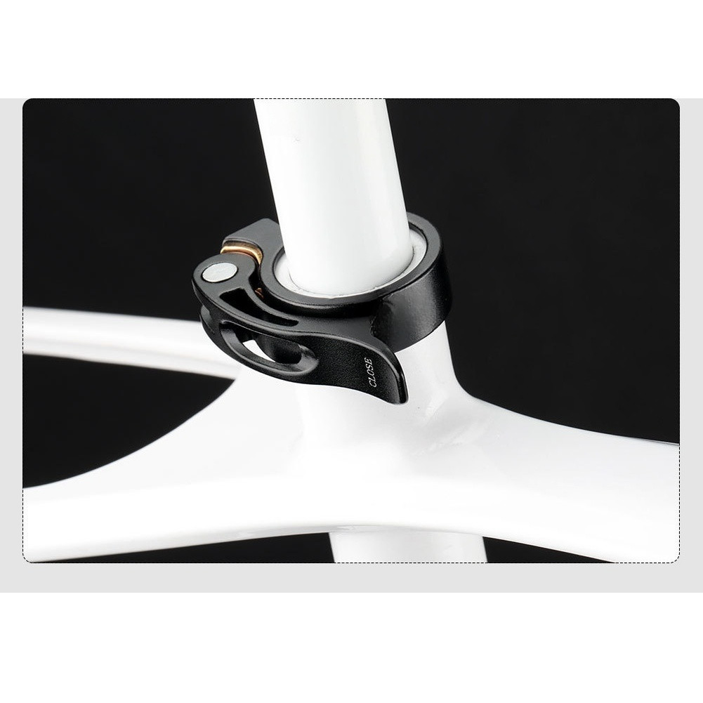 Quick Release Seatpost Clamp with High Carbon Steel Fasteners 28.6 31.8 34.9