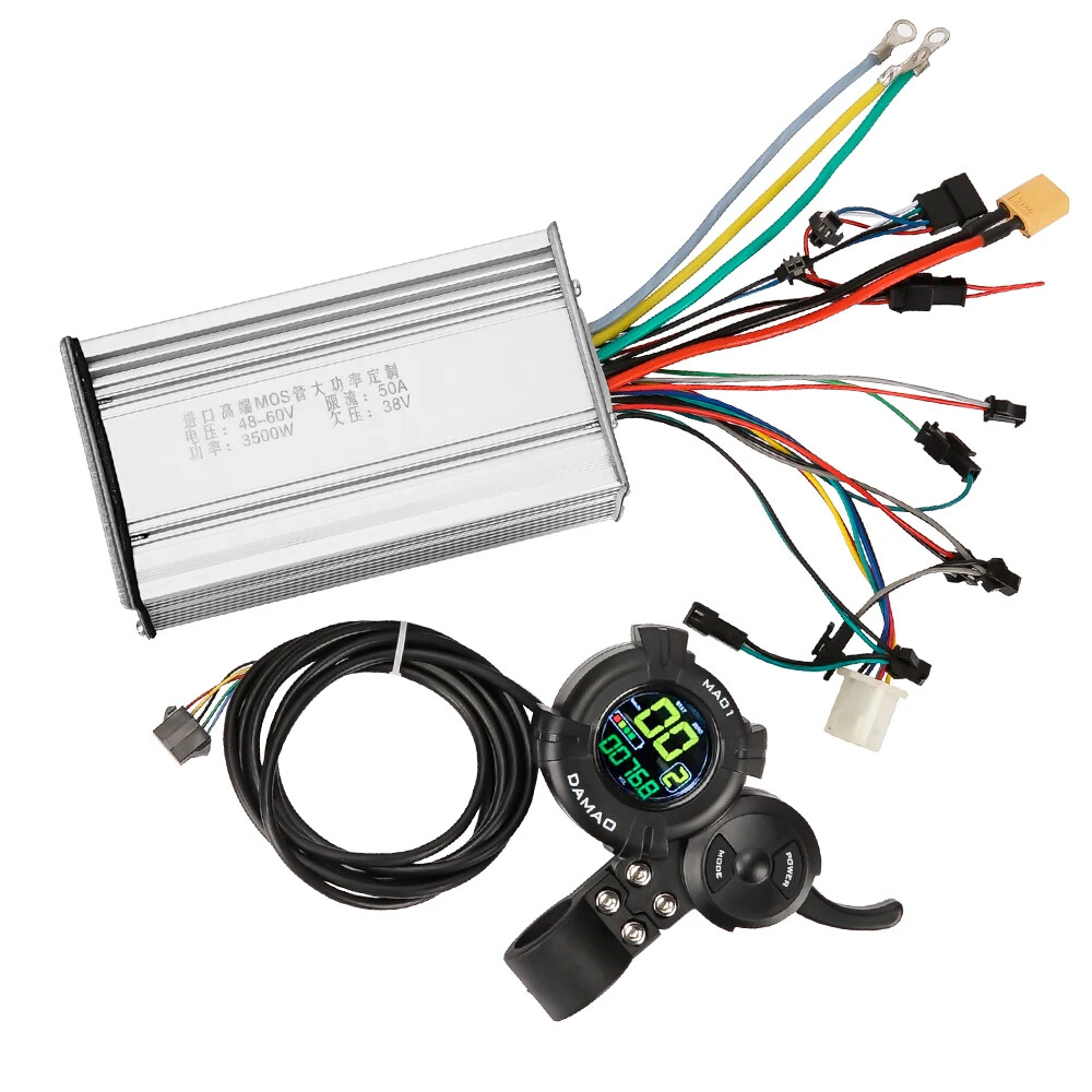 10 Inch 1500W Electric Scooter Motor Controller LCD Display Accelerator Set
