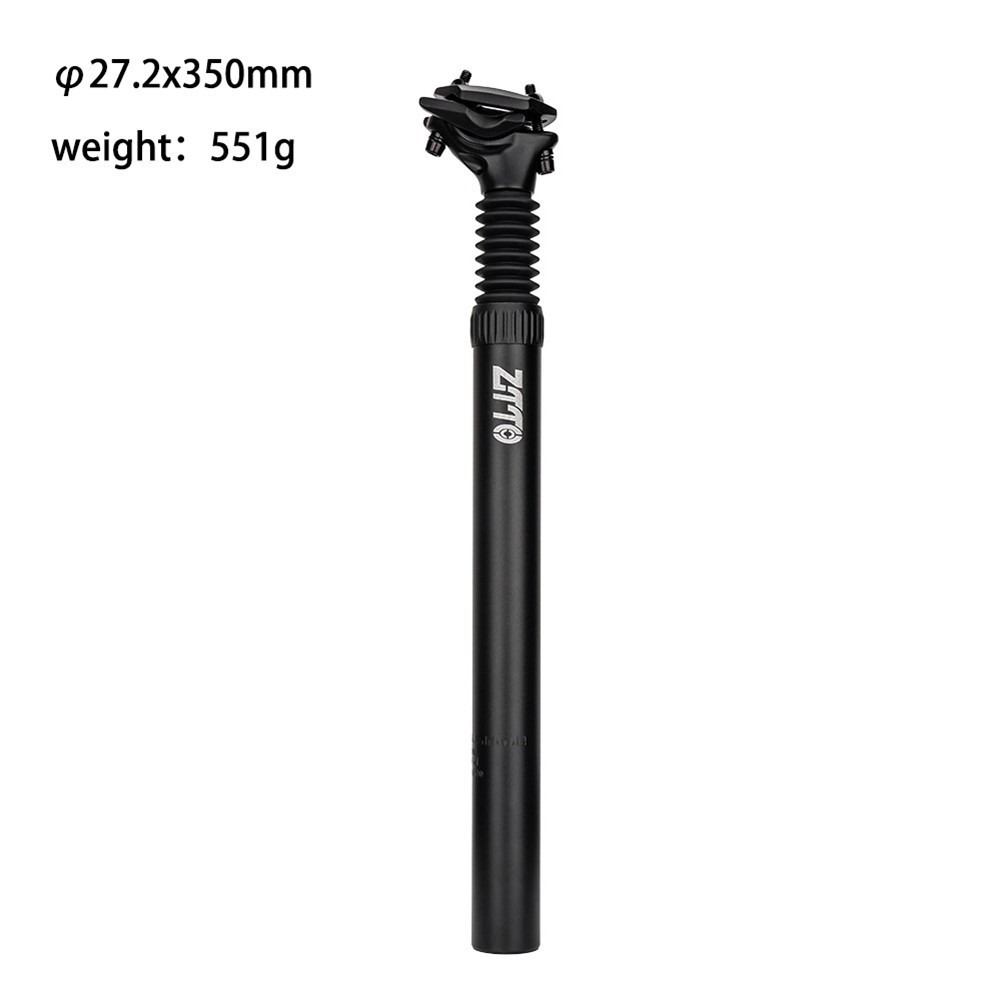 Improved Suspension System With Shock Absorber Seat Post For Mountain Bikes