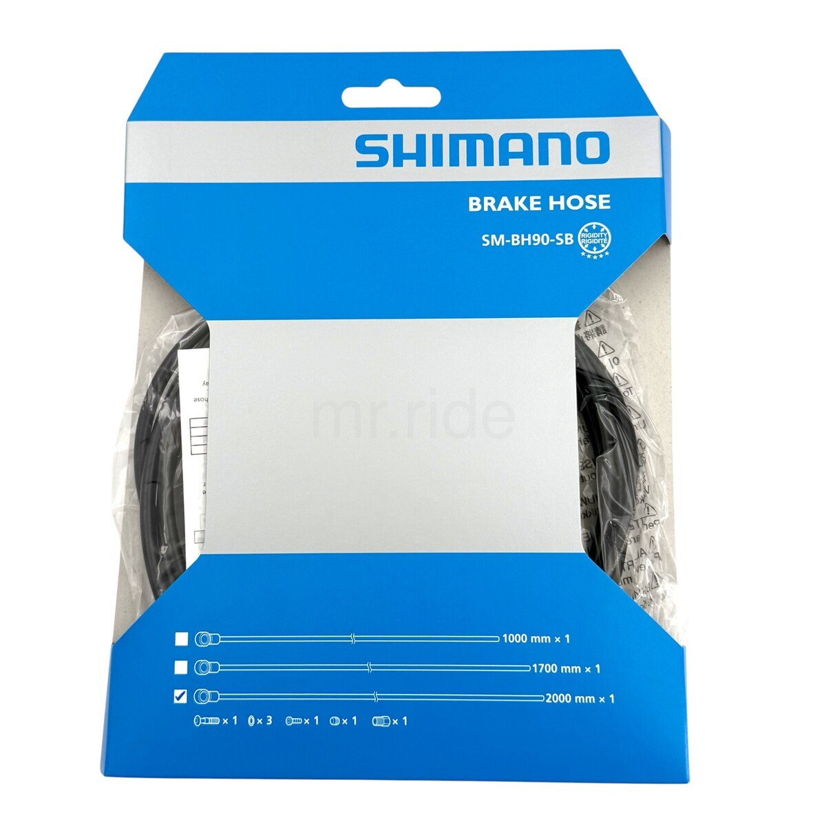 Shimano SM-BH90-SB Disc Brake Hose & Kits 2000mm Rear for M9000,M8000,M7000