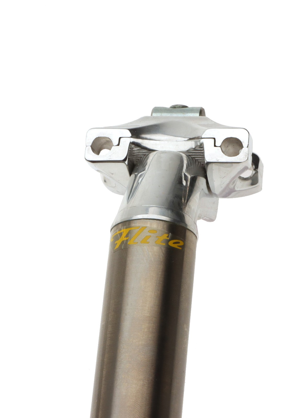 Selle Italia Flite Titanium Seatpost 27.2mm 220mm Silver NEW NOS RARE