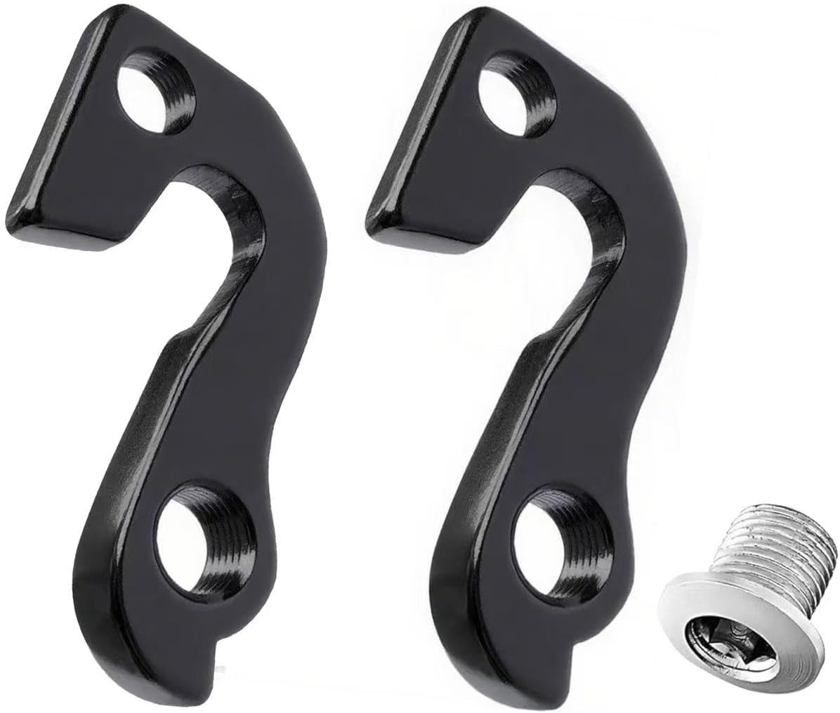 Bike Derailleur Hanger for GT, Aggressor, Avalanche, Standard, Black 2Pack