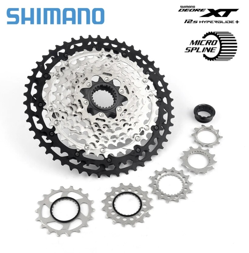 NEW Shimano DEORE XT CS-M8100 Cassette MTB 12 Speed 10-51 Microspline Sprocket
