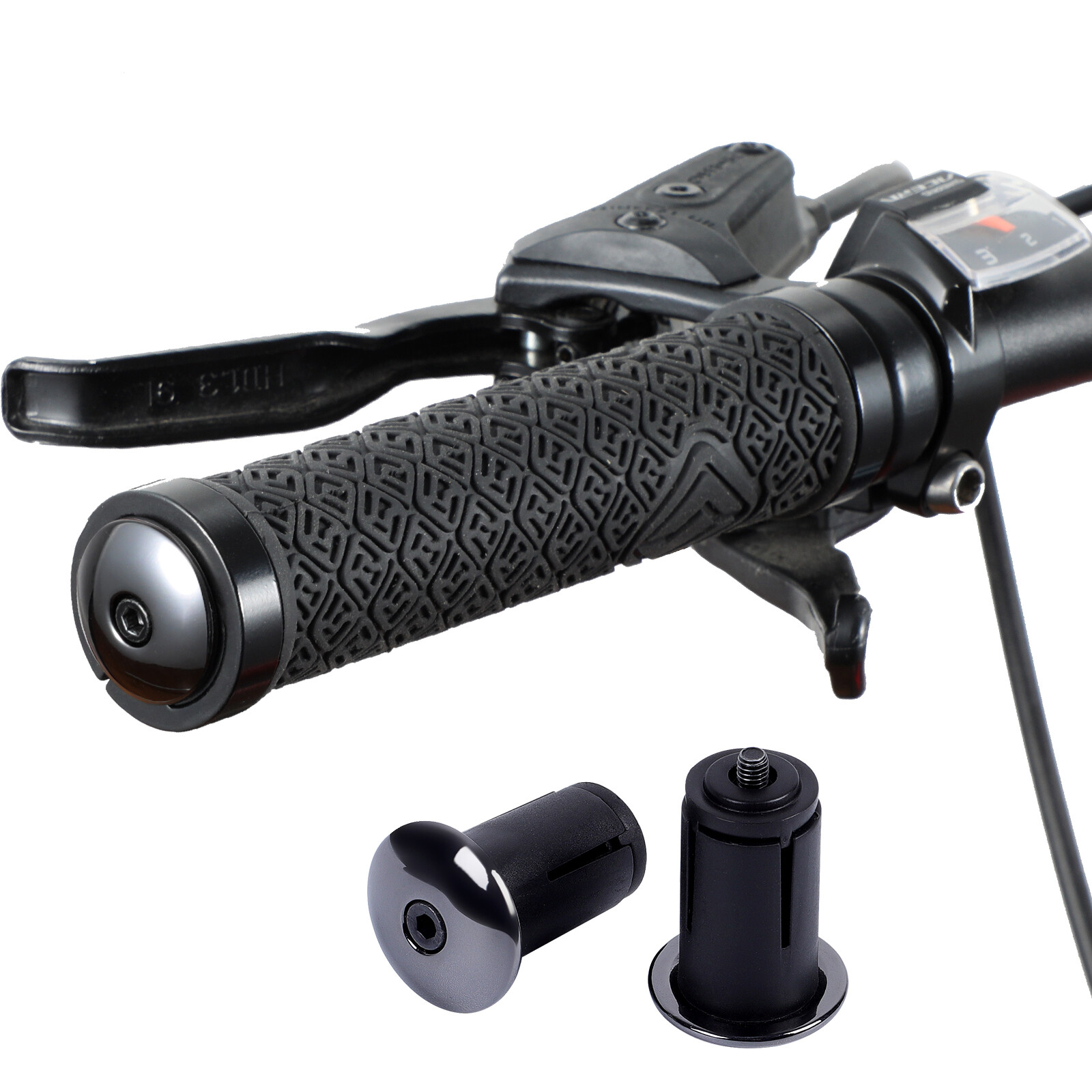 WEST BIKING Bicycle Handlebar Grip Plugs Bar End Cap Cover MTB Bike Bar Ends