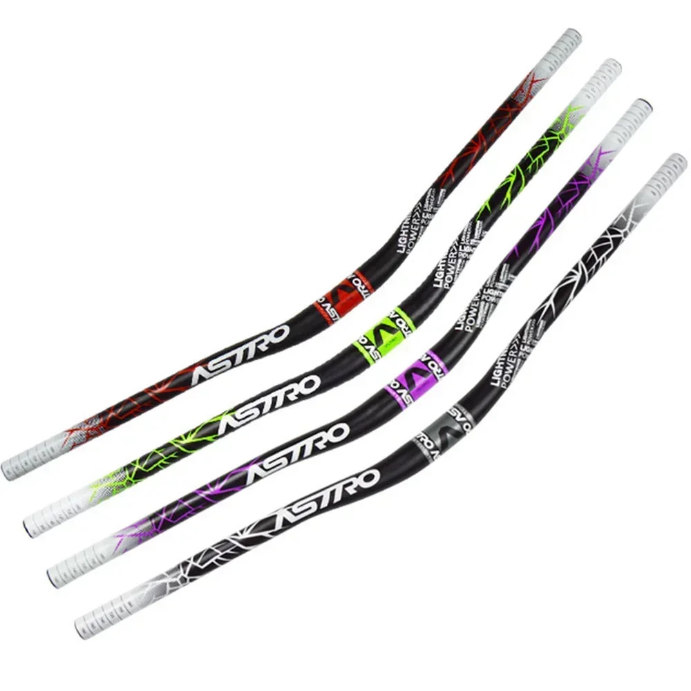 Mountain Bike Swallow-shaped Handlebar 31.8mm*780/800mm Riser Flats Handlebars
