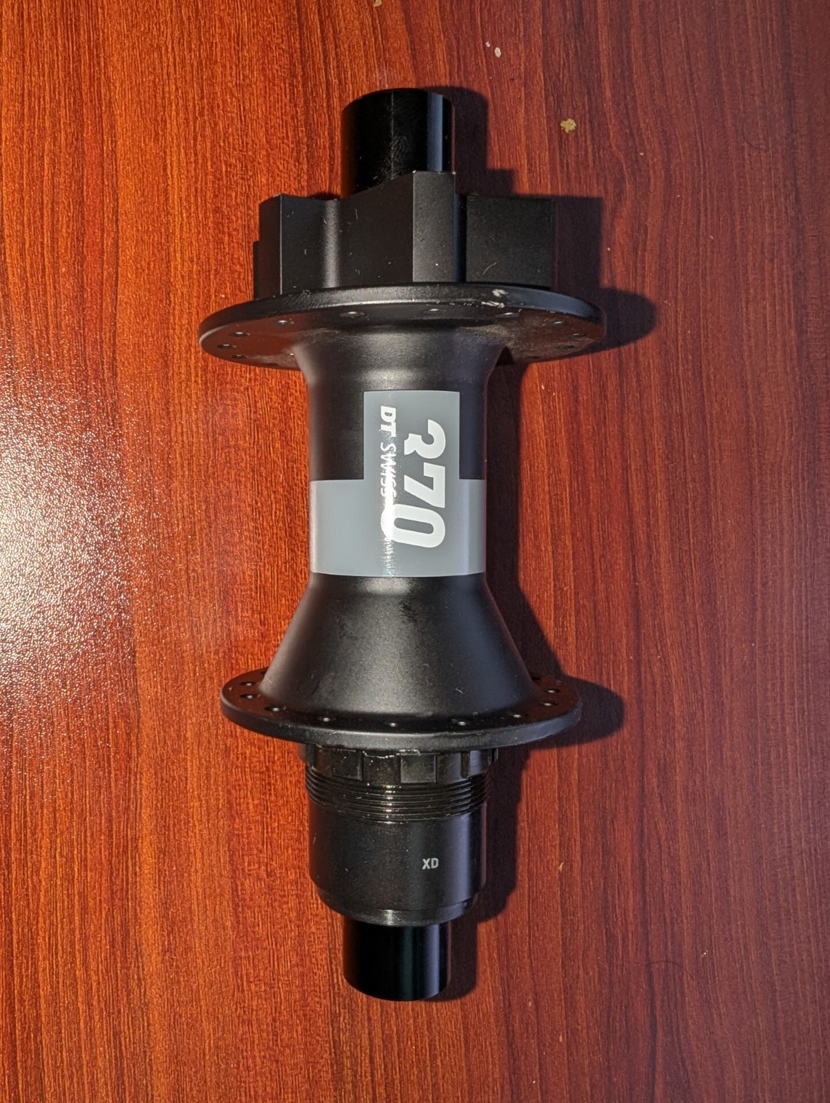 DT Swiss 370 12×148 Boost 6-Bolt 24T Ratchet SRAM XD 32H Hole Rear Hub