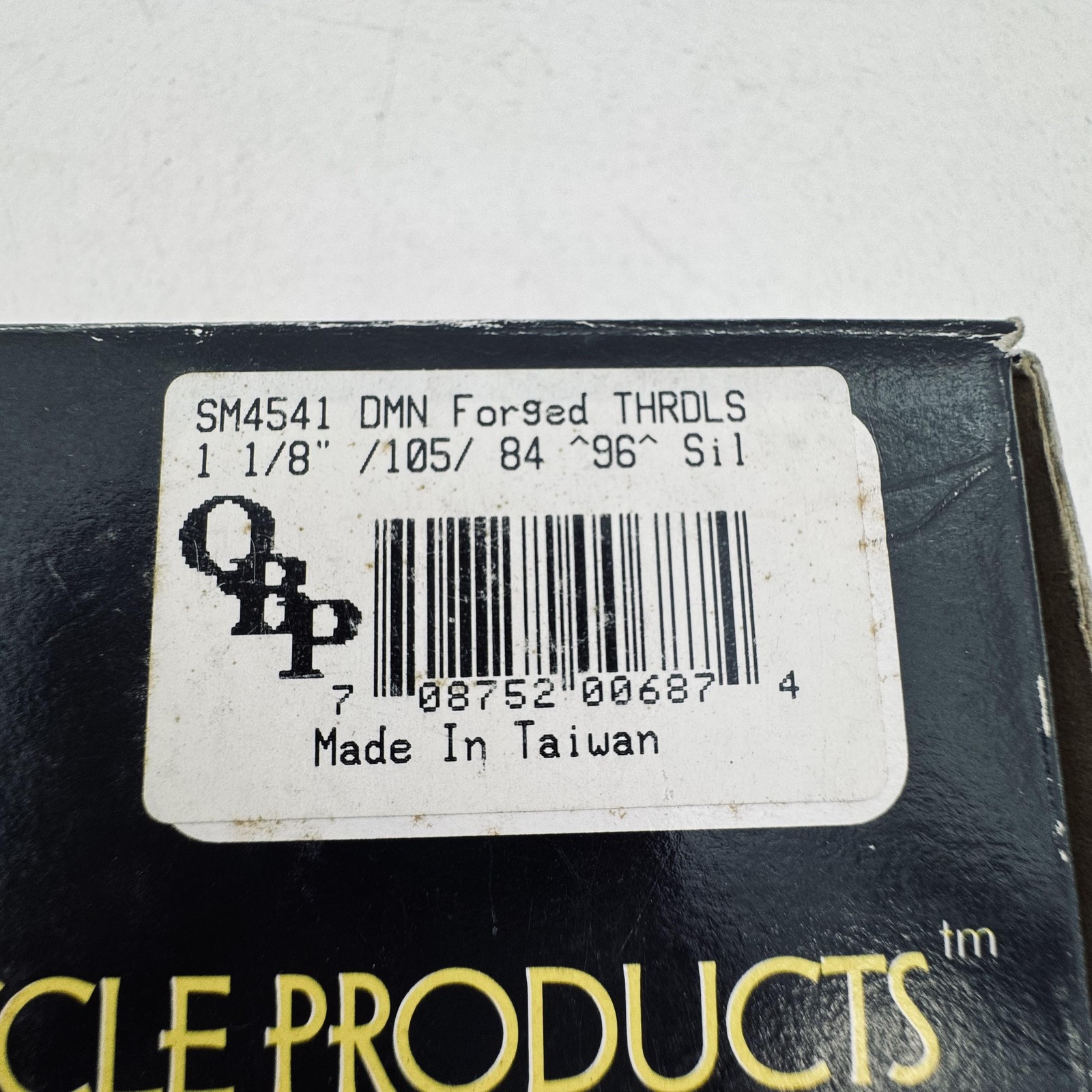 Dimension Threadless Stem 1-1/8 105/84mm Silver Forged Alloy QBP SM4541 DMN A75