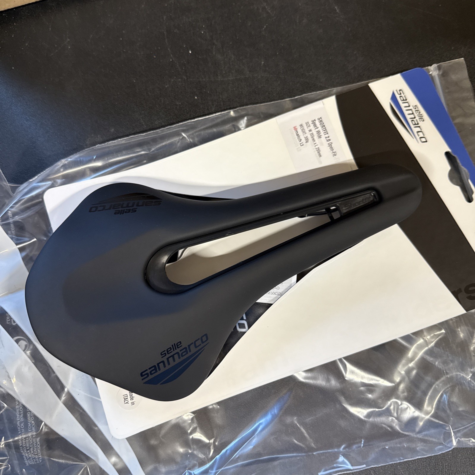 Selle San Marco Shortfit 2.0 Open 155mm L3 Cycling Saddle Seat (9419-83)