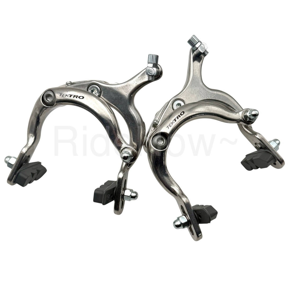 Road Bike Caliper Brakes TEKTRO 900C Set F+R 72-92mm Nutted Silver