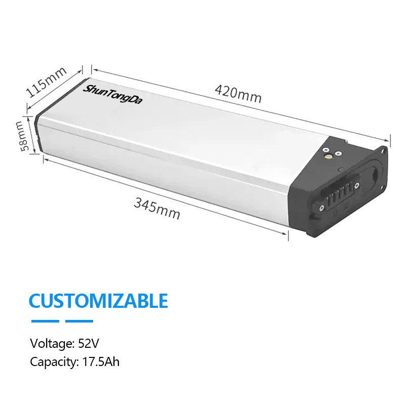 for ENGWE pro 2.0 replacement batteries 52V 17.5ah ebike battery
