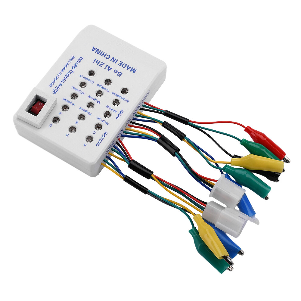 Brushless Motor Tester Ebike Testing Device Electric Hall Tester Detector 24-72V