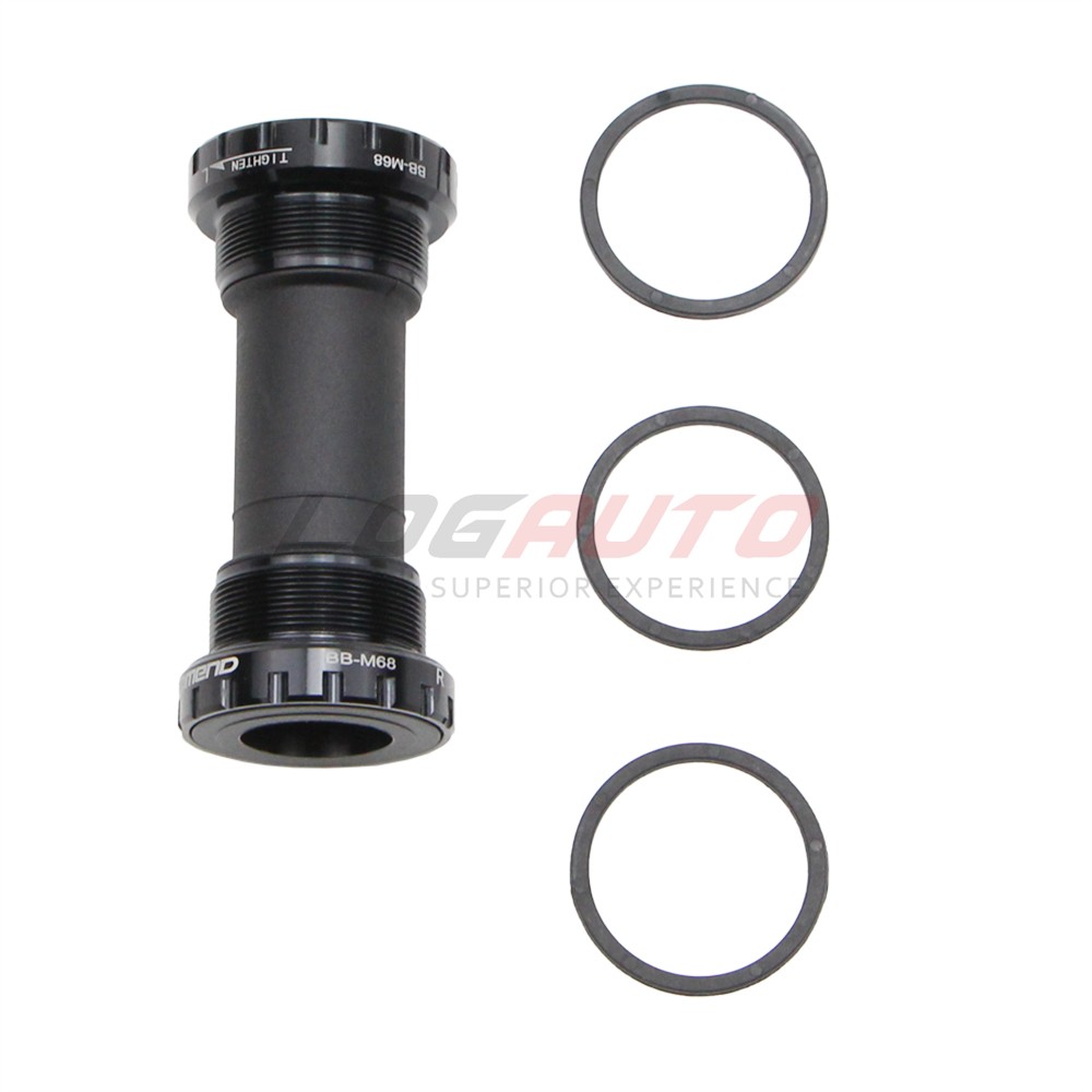 68mm / 73mm Bottom Bracket Threaded Bearing Hollowtech Bike MTB W/ 3 Spacer Part