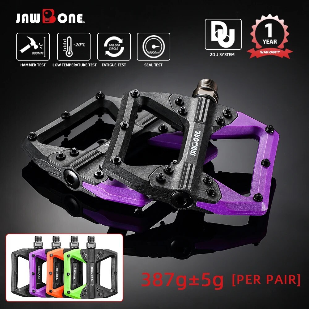 Mountain Bicycle Flat Pedal Modular Composite Sealed Bearing Road Bike Pedals