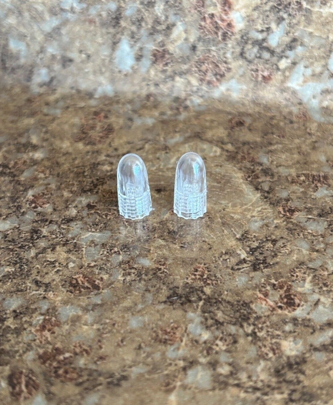 Clear Schwalbe Presta Valve Cap Covers 1 Pair Track Fixie Mountain Road BMX Bike