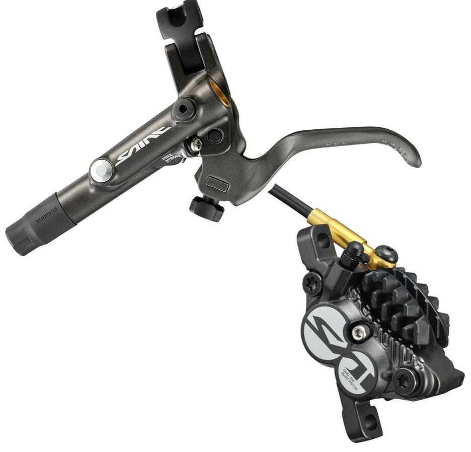 SHIMANO SAINT M820-B DISC BRAKE ASSEMBLED w METAL PAD NEW