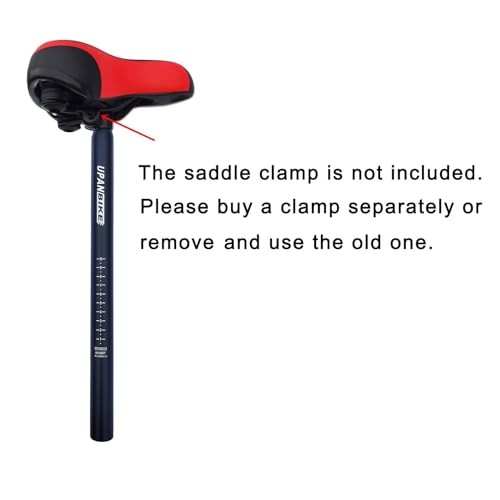 Bike Seat Post Aluminum Alloy Length 350mm 400mm 25.4mm*400mm