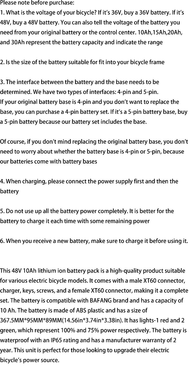48V Hailong Lithium Ebike Battery 48V Electric Bike Battery with 5-Pin Base &30A