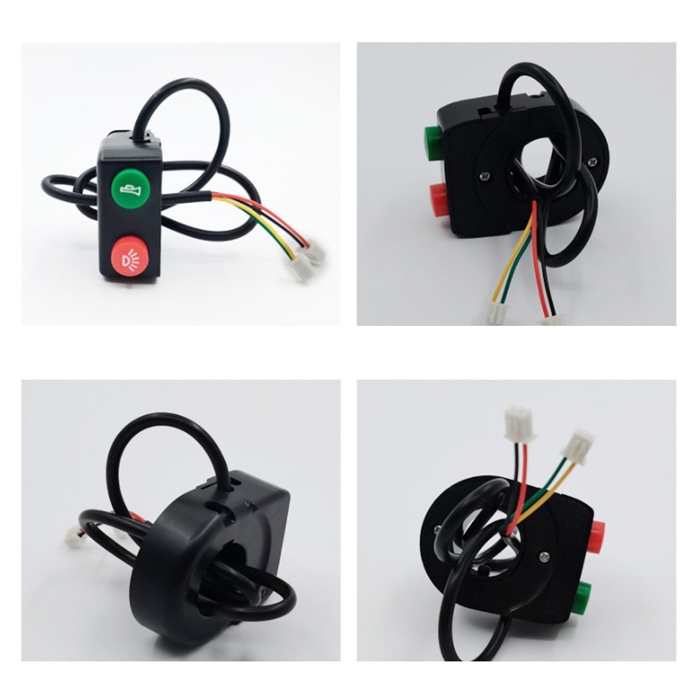 Ebike Switch Headlight Horn Start Kill Switch 12V 24V 36V 48V Abs
