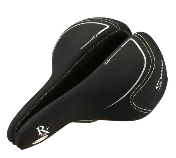 Serfas Performance RX Bike Saddle I.C.S. w/ Anti-Microbial Cover For Men