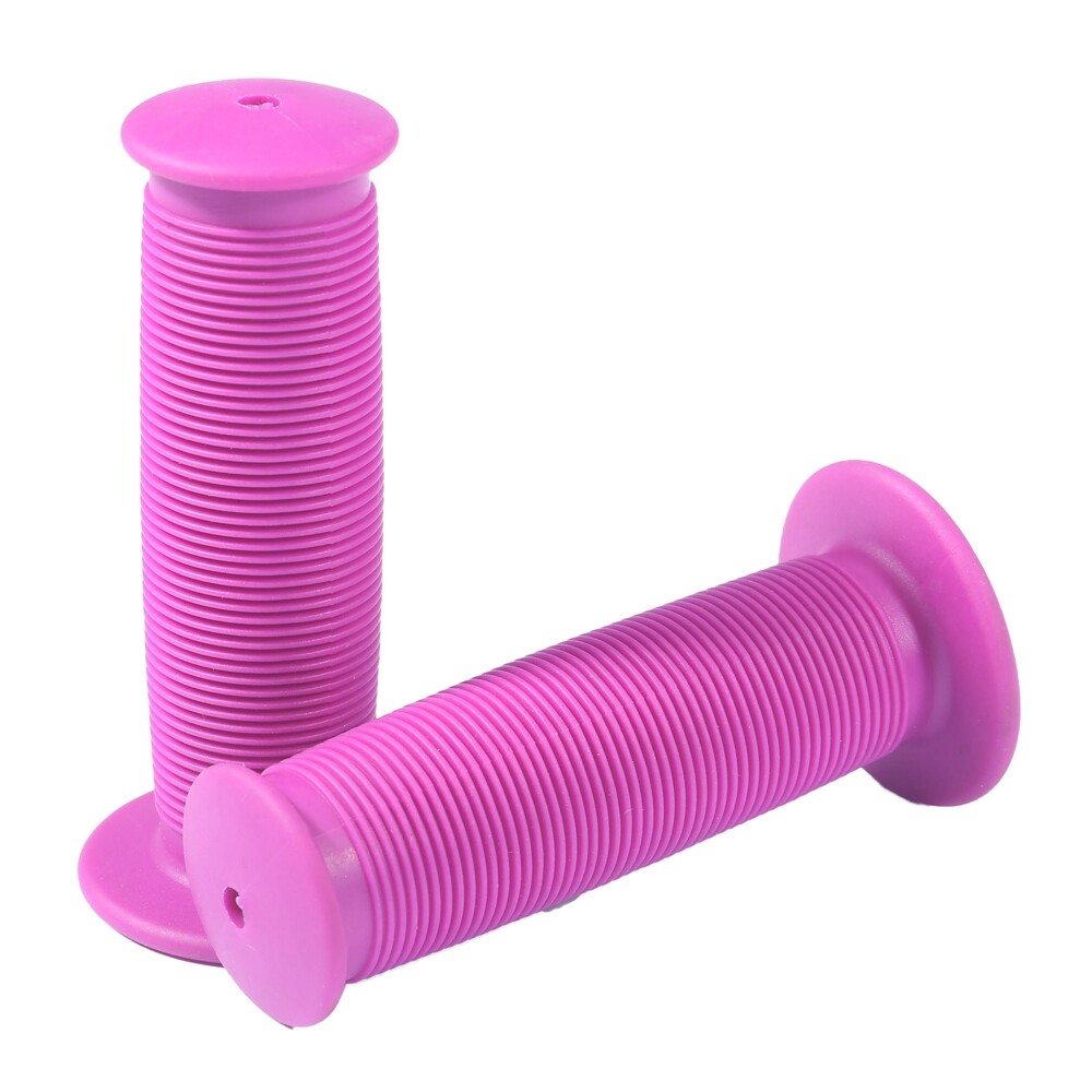 Motorcycle Scooter Bicycle Anti-Slip Soft Rubber Handlebar Hand Grip Cover Pink