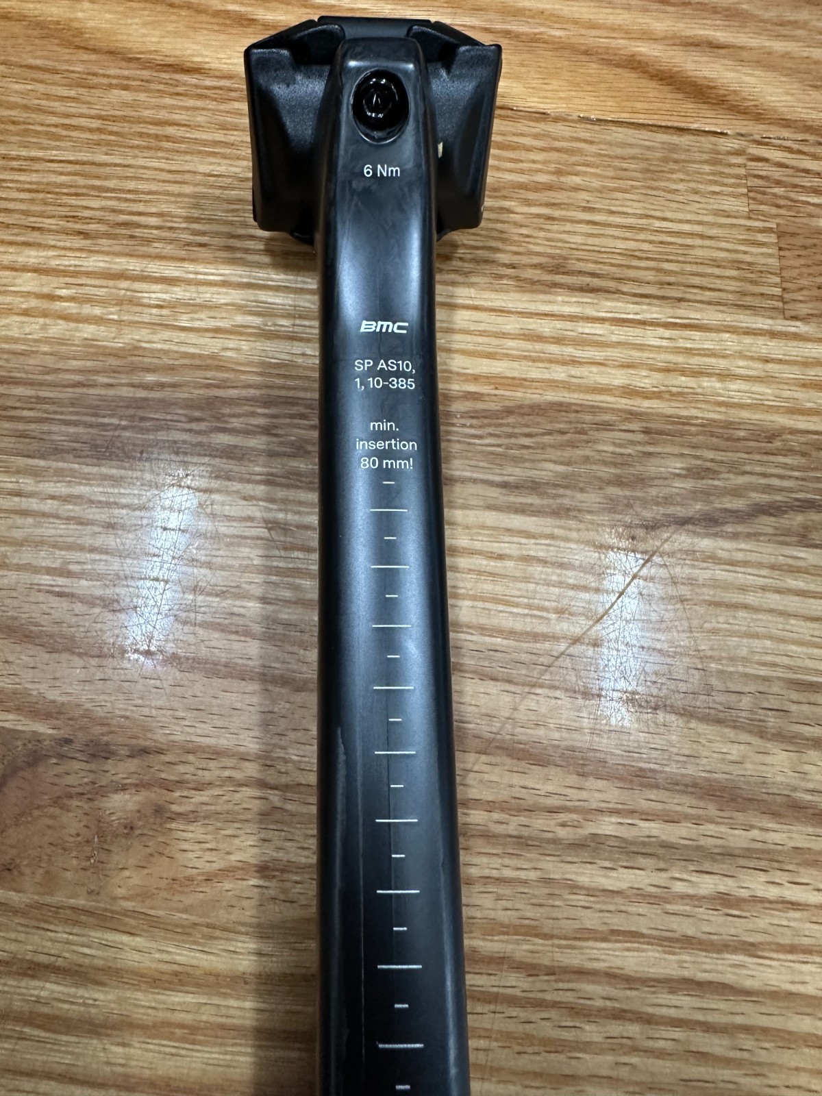 BMC sp as10,1,10-385 D-Shape Seatpost 15mm offset Retail $250
