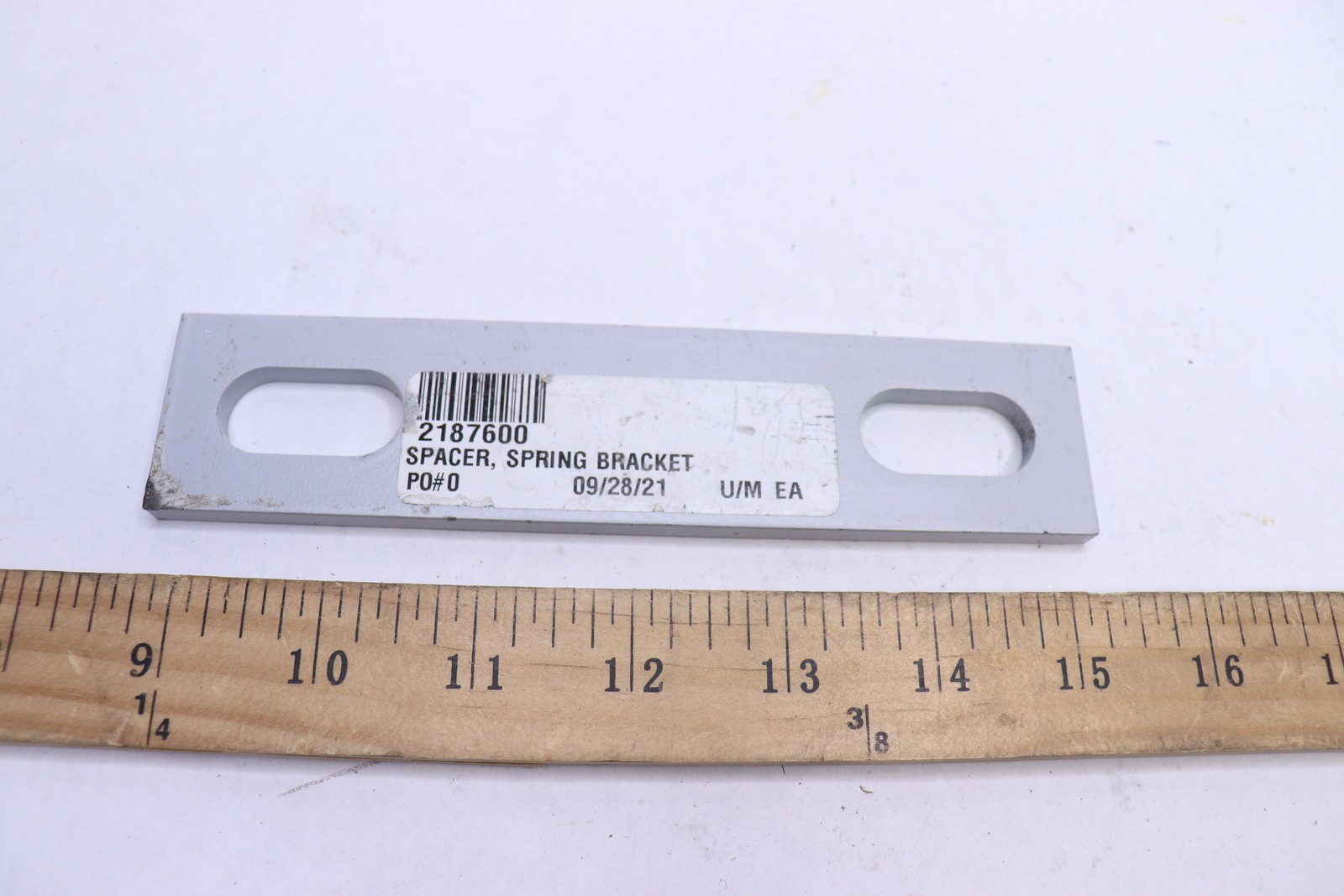 Premium Quality Spring Bracket Spacer Durable 6.63″ L x 1.5″ W x 0.25″ H 2187600
