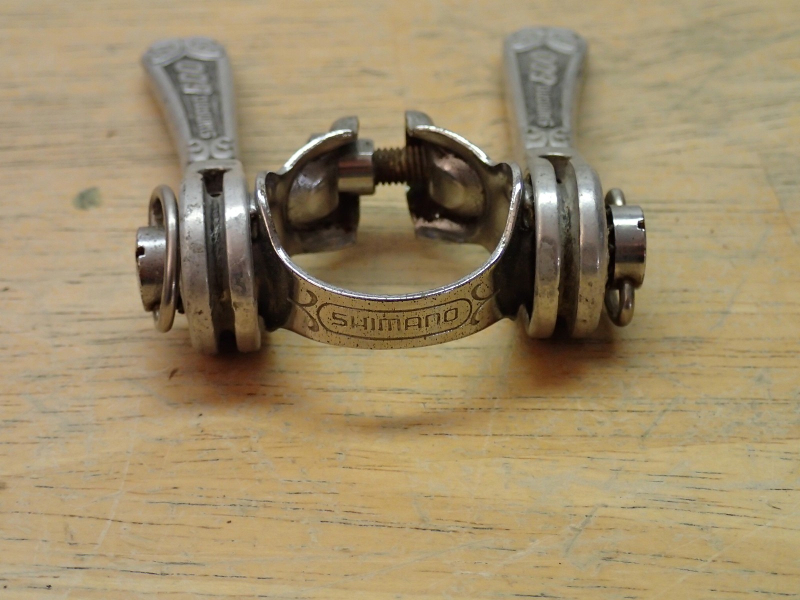 Shimano 600 Arabesque Vintage Clamp On Mixed Part Lot Estate Item Project
