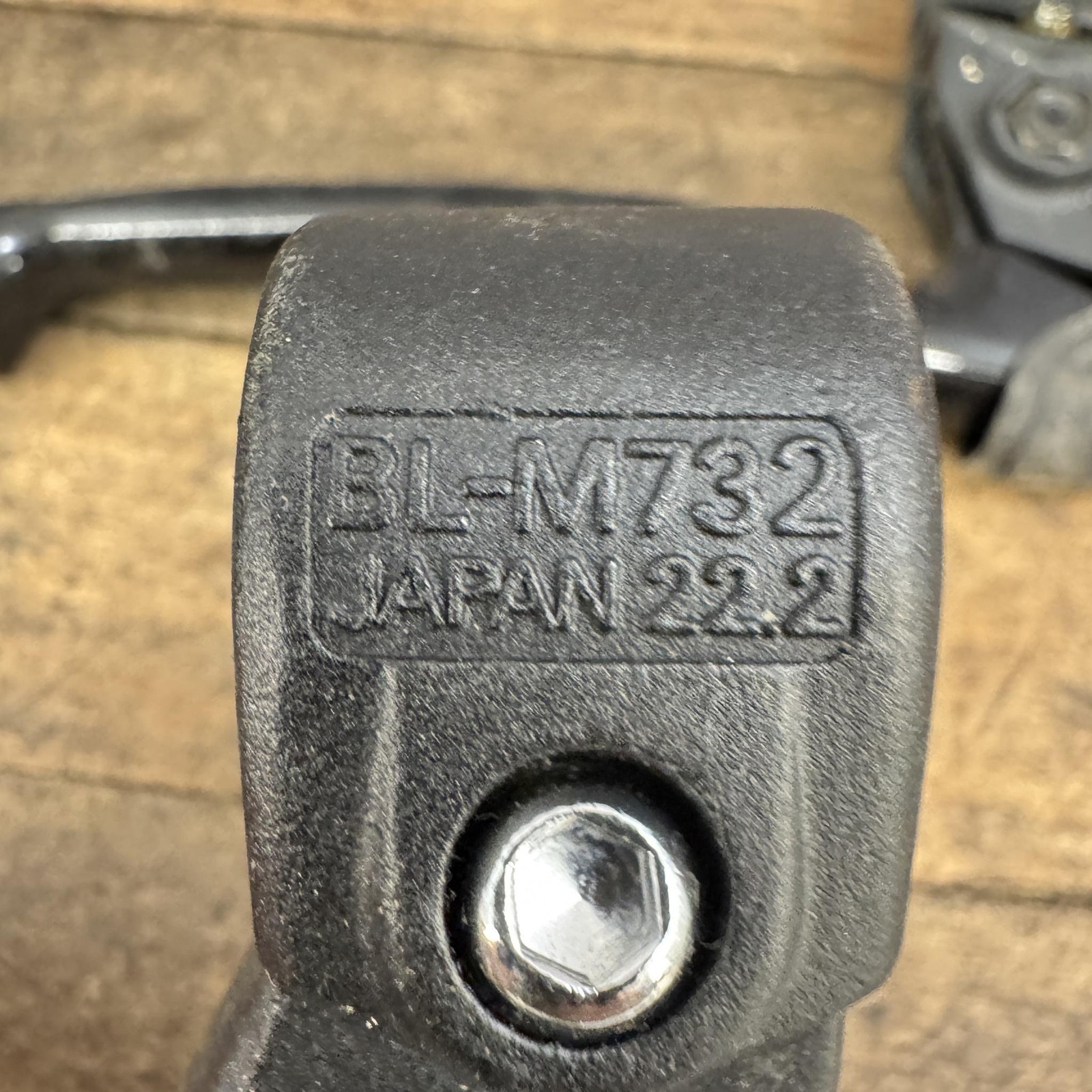 Vintage Shimano Deore XT BL-M732 Brake Lever Set NOS 90s MTB Cables 22.2mm Japan