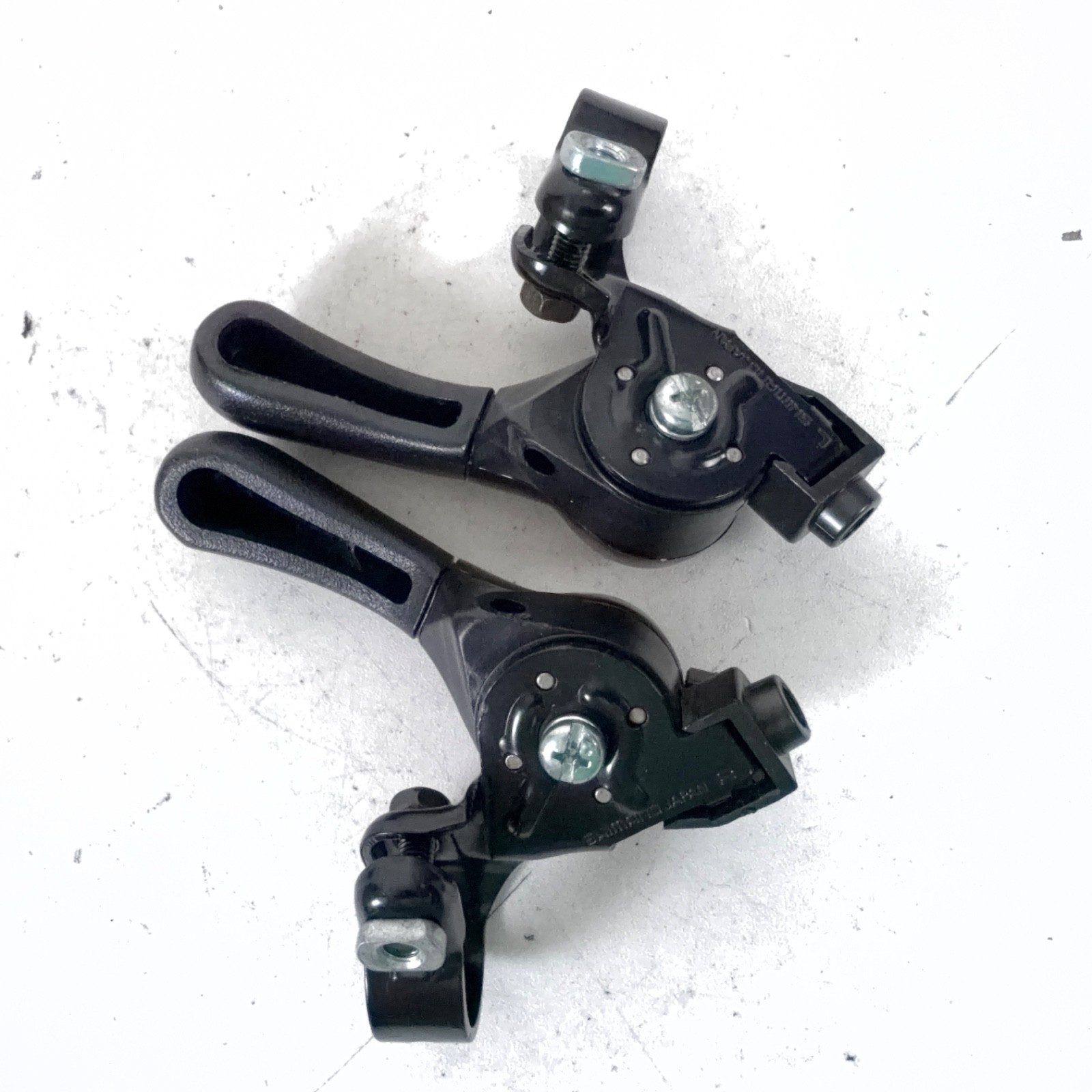 Shimano Exage Trail Thumb Shifters VIA Japan SL-M351 Vintage MTB Shifter Set 3×6