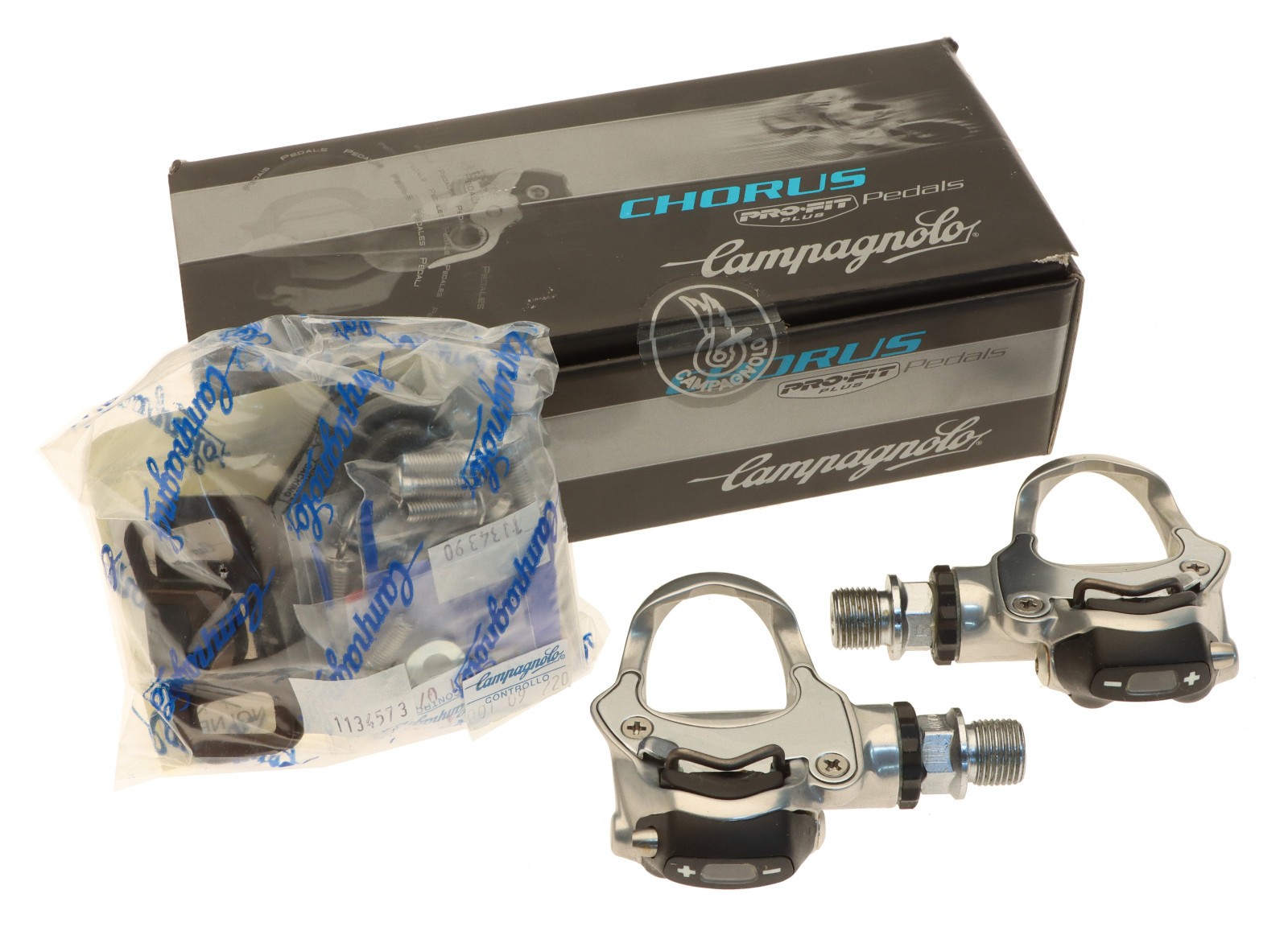 Campagnolo Chorus Pro-Fit Plus Clipless Road Pedals PD01-CH 2001 NOS NEW