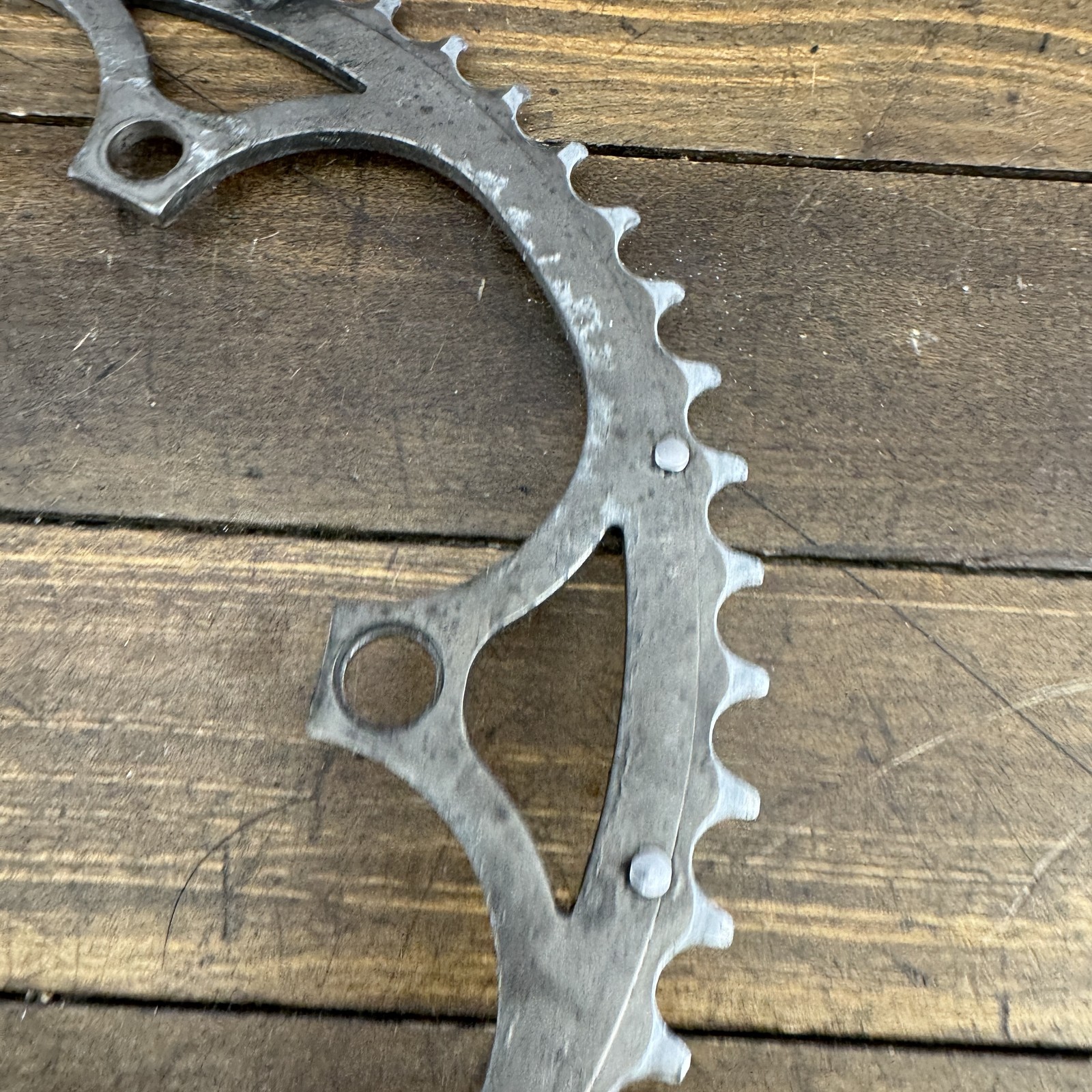Vintage Campagnolo 10 Speed Chainring 53T 135mm BCD Made in Italy Road Bike EPS