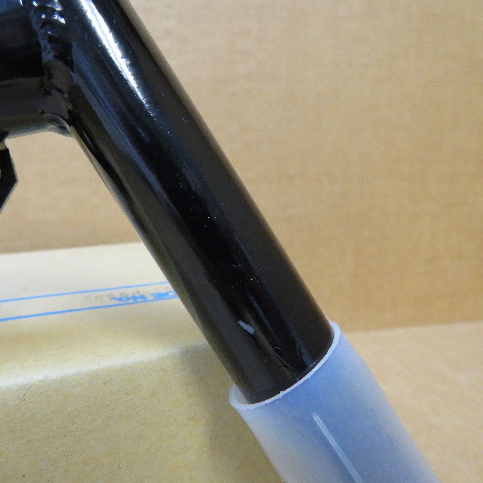 New-Old-Stock 3T Roller Guide Stem…Chromoly Steel Tubing w/Black Enamel Finish