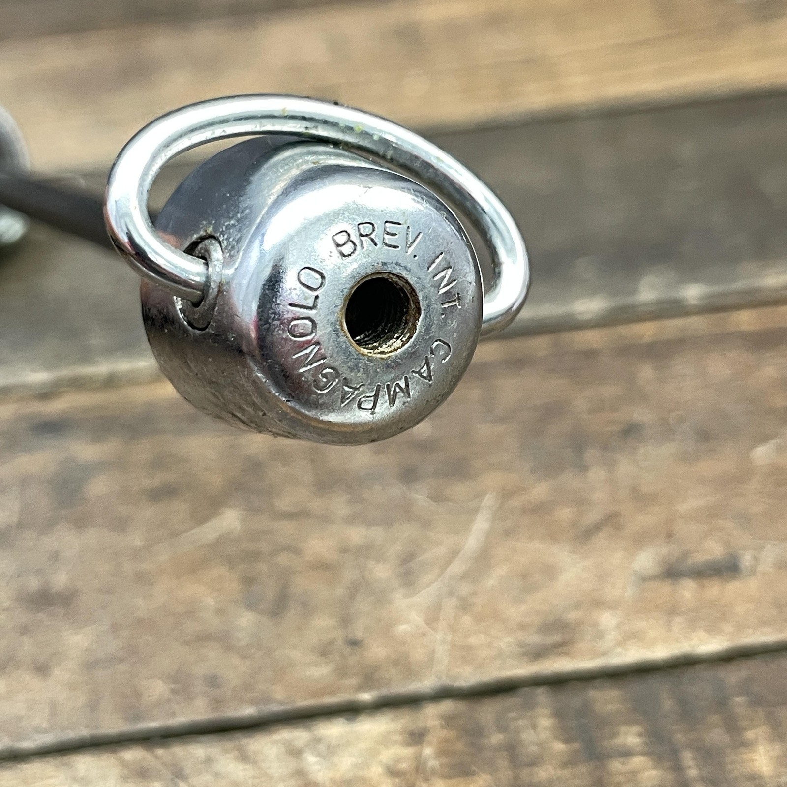 Vintage Campagnolo Front Wheel Quick Release Skewer 100 Mm Italy Road Bike