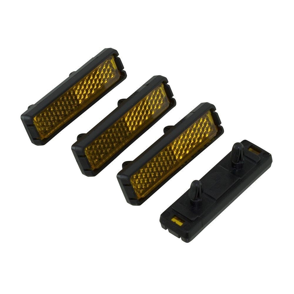 NEW! Bicycle Pedal Reflector 2 Pair Pedal Reflectors 1 set