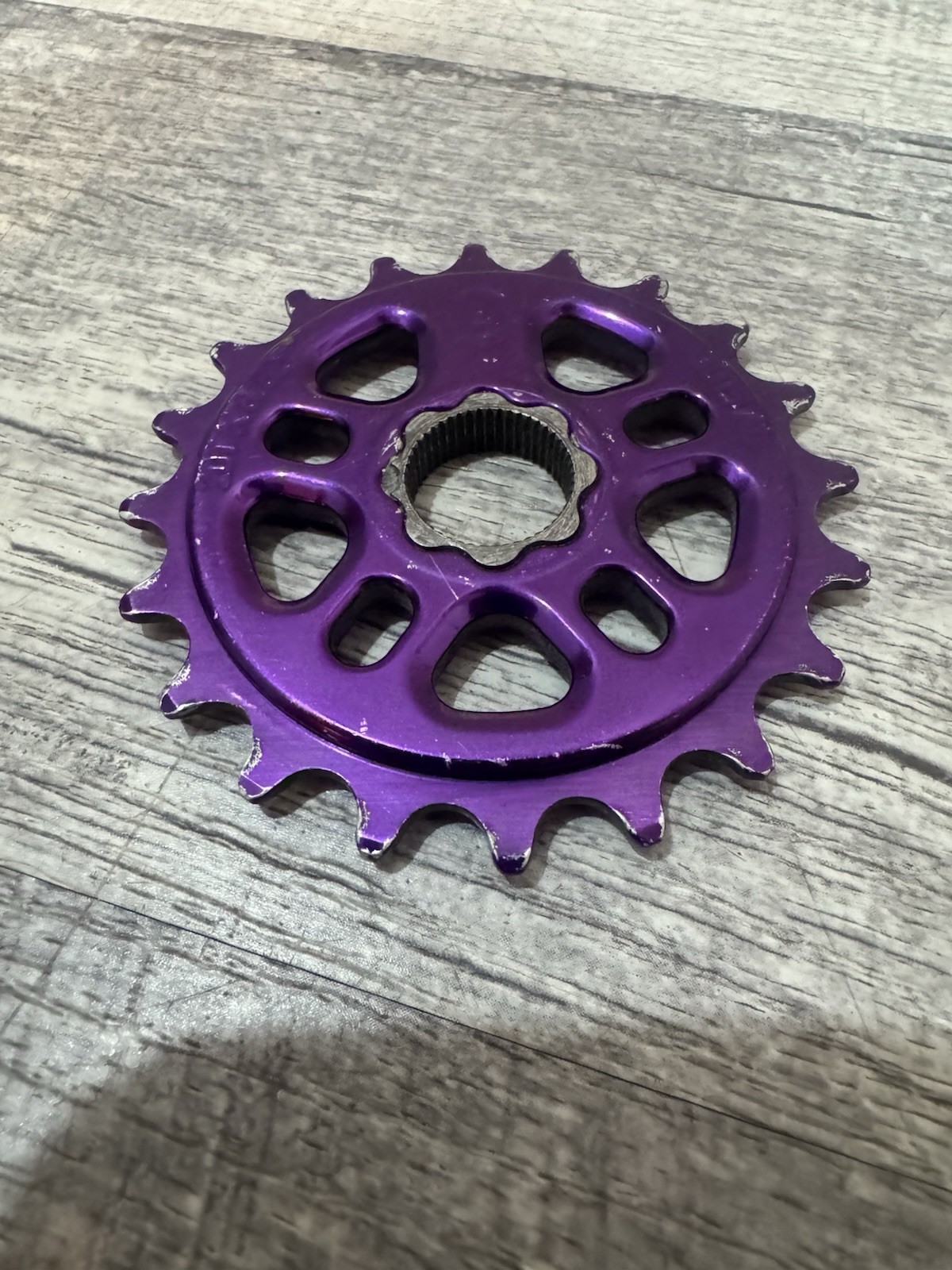 PROFILE BMX SPROCKET 3/4 In Retro Purple SPLINE DRIVE 20T